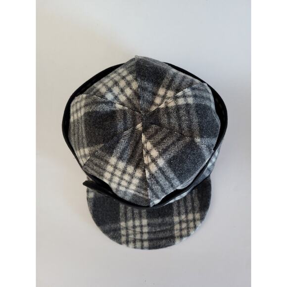 Women's Stormy Kromer The Button Up Cap Hat Plaid 7 1/8 - Picture 5 of 7